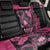 Breast Cancer Awareness Back Car Seat Cover Think Pink Polynesian Ribbon and Butterfly