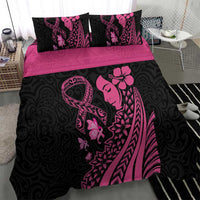 Breast Cancer Awareness Bedding Set Think Pink Polynesian Ribbon and Butterfly LT03 - Polynesian Pride