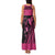 Breast Cancer Awareness Family Matching Tank Maxi Dress and Hawaiian Shirt Think Pink Polynesian Ribbon and Butterfly