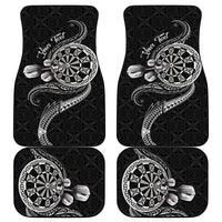 Personalised Niue Darts Masters Car Mats Tribal Hiapo Dartboard LT03 - Polynesian Pride