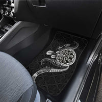 Personalised Niue Darts Masters Car Mats Tribal Hiapo Dartboard LT03 - Polynesian Pride