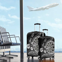Personalised Niue Darts Masters Luggage Cover Tribal Hiapo Dartboard LT03 - Polynesian Pride