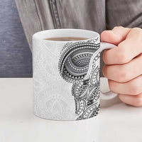 Traditional Polynesian Art Tattoos Ceramic Mug White Color LT03 - Polynesian Pride