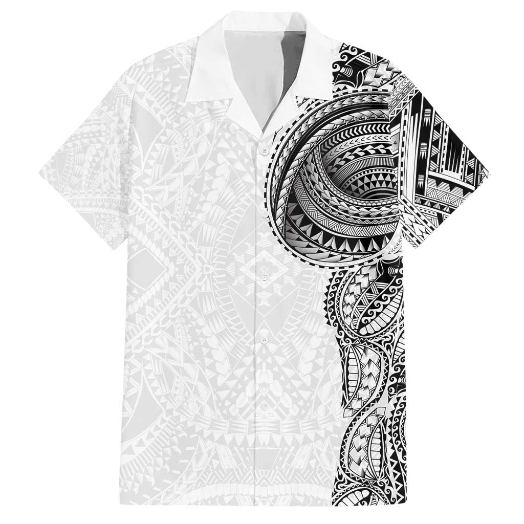 Traditional Polynesian Art Tattoos Hawaiian Shirt White Color LT03 White - Polynesian Pride