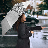 Traditional Polynesian Art Tattoos Umbrella White Color LT03 - Polynesian Pride