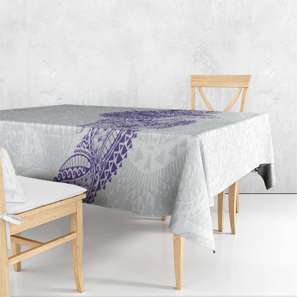 Traditional Polynesian Art Tattoos Tablecloth Purple Color LT03 - Polynesian Pride