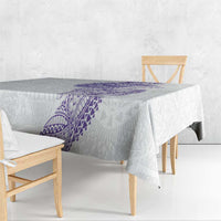 Traditional Polynesian Art Tattoos Tablecloth Purple Color LT03 - Polynesian Pride