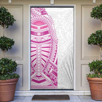Traditional Polynesian Art Tattoos Door Cover Pink Color LT03 Pink - Polynesian Pride