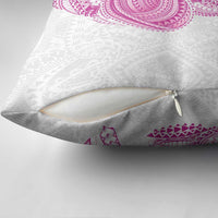 Traditional Polynesian Art Tattoos Pillow Cover Pink Color LT03 - Polynesian Pride