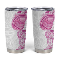 Traditional Polynesian Art Tattoos Tumbler Cup Pink Color LT03 Pink - Polynesian Pride