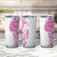 Traditional Polynesian Art Tattoos Tumbler Cup Pink Color LT03 - Polynesian Pride