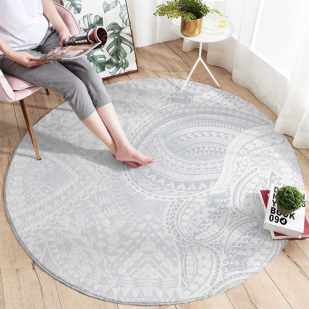Lotu Tamaiti Round Carpet Traditional Samoan Art Tattoos LT03 - Polynesian Pride