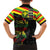 Kanaka Maoli Running Hawaiian Shirt Kakau Pattern with Kanaka Maoli Flag Color