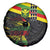 Kanaka Maoli Running Spare Tire Cover Kakau Pattern with Kanaka Maoli Flag Color