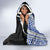 Fiji Queen Victoria School Hooded Blanket Tapa and Polynesian Tribal Pattern Half Style LT03 - Polynesian Pride