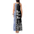 Fiji Queen Victoria School Tank Maxi Dress Tapa and Polynesian Tribal Pattern Half Style LT03 - Polynesian Pride