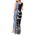 Fiji Queen Victoria School Tank Maxi Dress Tapa and Polynesian Tribal Pattern Half Style LT03 - Polynesian Pride