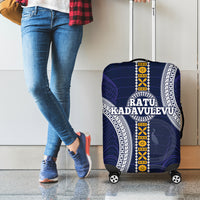 Fiji Ratu Kadavulevu School Luggage Cover Tapa and Polynesian Tribal Pattern LT03 - Polynesian Pride