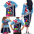 Fiji Lelean Memorial School Family Matching Off Shoulder Long Sleeve Dress and Hawaiian Shirt Tapa and Polynesian Tribal Pattern LT03 - Polynesian Pride