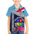 Fiji Lelean Memorial School Kid Hawaiian Shirt Tapa and Polynesian Tribal Pattern LT03 Kid Blue - Polynesian Pride