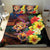 Hawaiian Sea Animals Love Couple Bedding Set Aloha Sunset Symphony