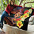 Hawaiian Sea Animals Love Couple Quilt Aloha Sunset Symphony