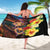 Hawaiian Sea Animals Love Couple Sarong Aloha Sunset Symphony