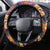 Hawaiian Sea Animals Love Couple Steering Wheel Cover Aloha Sunset Symphony