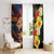 Hawaiian Sea Animals Love Couple Window Curtain Aloha Sunset Symphony