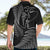 New Zealand Valentine's Day Hawaiian Shirt Silver Fern and Line Art Love Couple