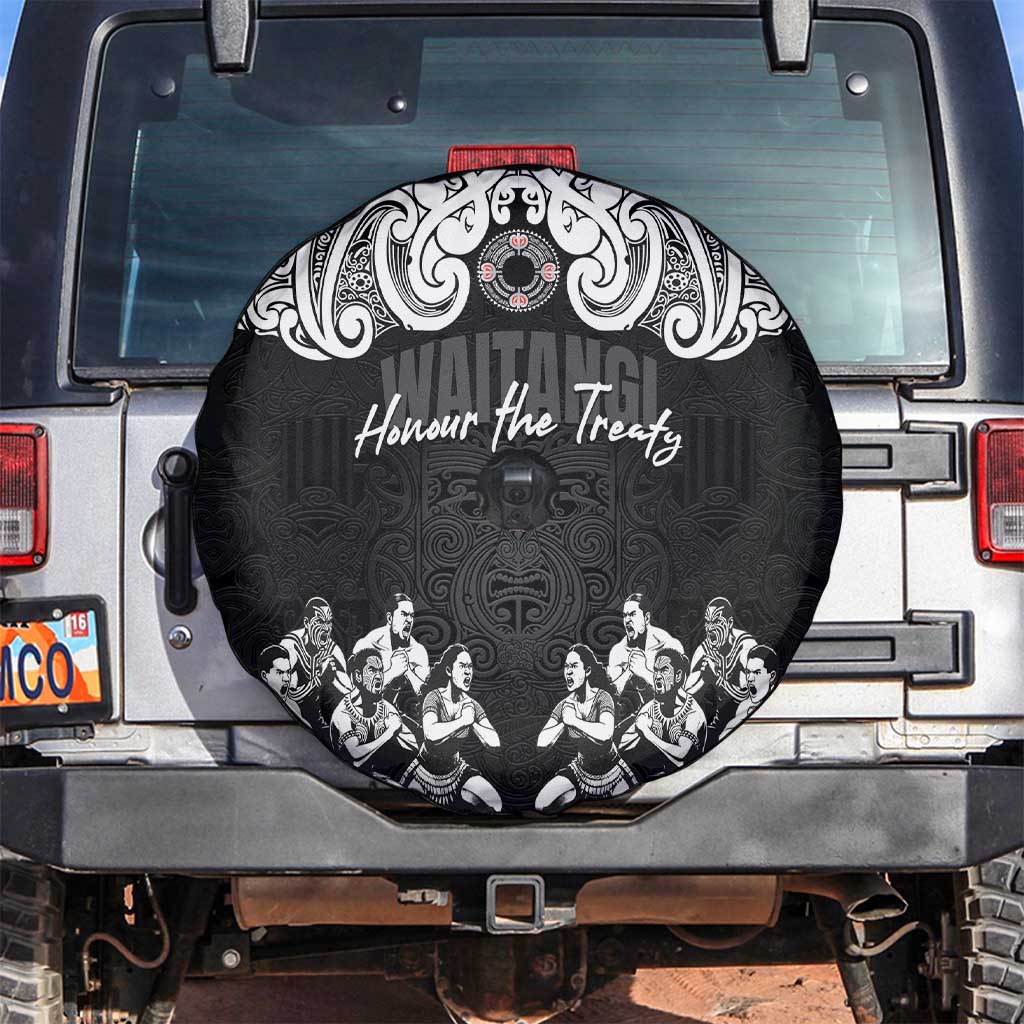 Aotearoa Waitangi Day - Toitu Te Tiriti Spare Tire Cover New Zealand Honour the Treaty