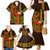 Hawaii Tiki Mask Cocktail Family Matching Mermaid Dress and Hawaiian Shirt Kakau Tattoo LT03 - Polynesian Pride