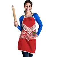 Tonga Rugby Apron Ngatu Motifs and Pacific Patterns LT03 - Polynesian Pride