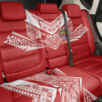 Tonga Rugby Back Car Seat Cover Ngatu Motifs and Pacific Patterns LT03 - Polynesian Pride