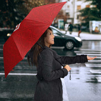 Tonga Rugby Umbrella Ngatu Motifs and Pacific Patterns LT03 - Polynesian Pride