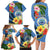 Micronesia Constitution Day Family Matching Long Sleeve Bodycon Dress and Hawaiian Shirt Hibiscus and Tapa Tribal Pattern LT03 - Polynesian Pride