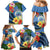 Micronesia Constitution Day Family Matching Mermaid Dress and Hawaiian Shirt Hibiscus and Tapa Tribal Pattern LT03 - Polynesian Pride