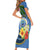 Micronesia Constitution Day Family Matching Short Sleeve Bodycon Dress and Hawaiian Shirt Hibiscus and Tapa Tribal Pattern LT03 - Polynesian Pride