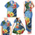 Micronesia Constitution Day Family Matching Tank Maxi Dress and Hawaiian Shirt Hibiscus and Tapa Tribal Pattern LT03 - Polynesian Pride