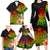 Polynesia Victory Day Family Matching Long Sleeve Bodycon Dress and Hawaiian Shirt Tribal Turtle and Hibiscus LT03 - Polynesian Pride