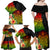 Polynesia Victory Day Family Matching Off Shoulder Maxi Dress and Hawaiian Shirt Tribal Turtle and Hibiscus LT03 - Polynesian Pride