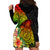 Polynesia Victory Day Hoodie Dress Tribal Turtle and Hibiscus LT03 - Polynesian Pride