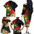 Wallis and Futuna Victory Day Family Matching Off Shoulder Long Sleeve Dress and Hawaiian Shirt Tribal Polynesian Tattoo and Hibiscus Flower LT03 - Polynesian Pride