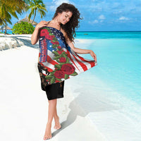 Hawaii and United States Memorial Day Sarong Honor and Remember The Fallen LT03 - Polynesian Pride