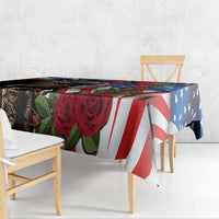 Hawaii and United States Memorial Day Tablecloth Honor and Remember The Fallen LT03 - Polynesian Pride