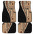 Samoa Siapo Motif Half Style Car Mats Brown Version