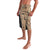 Samoa Siapo Motif Half Style Lavalava Brown Version