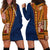 Samoa Siapo Motif Half Style Hoodie Dress Colorful Version