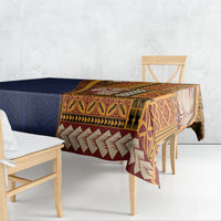 Samoa Siapo Motif Half Style Tablecloth Colorful Version LT03 - Polynesian Pride