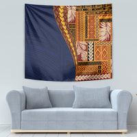 Samoa Siapo Motif Half Style Tapestry Colorful Version LT03 - Polynesian Pride